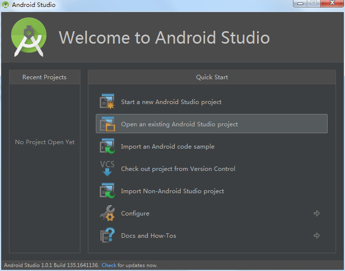 Проект android studio